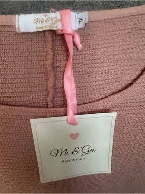 Me & Gee Women's Scoop Neck Sweater - Dusty Rose